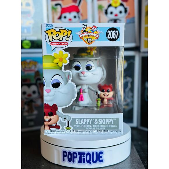 Animaniacs Slappy & Skippy Funko Pop! and Buddy #2067 - Picture 1 of 6